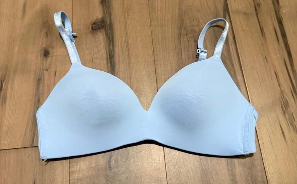Auden The Bliss Wireless Contour Bra Light Blue 36B